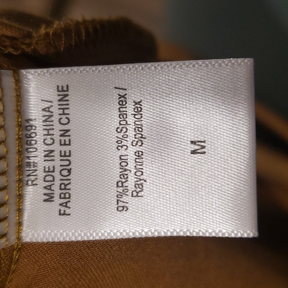 YOUNG FABULOUS AND BROKE NWT COPPER TUNIC SHIRT DRESS SZ MEDIUM - Picture 11 of 12